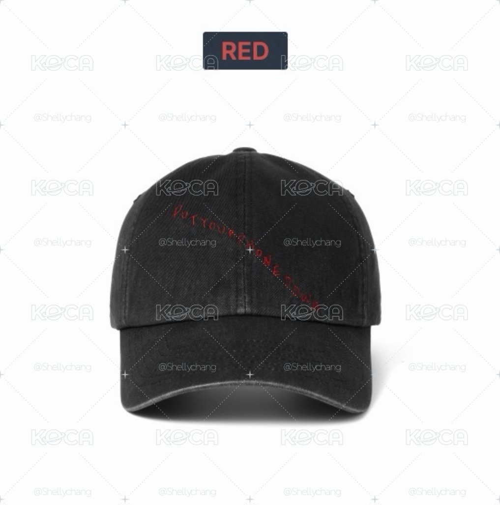9月到貨🔴CORTIS TOUR Ball Cap (紅字)