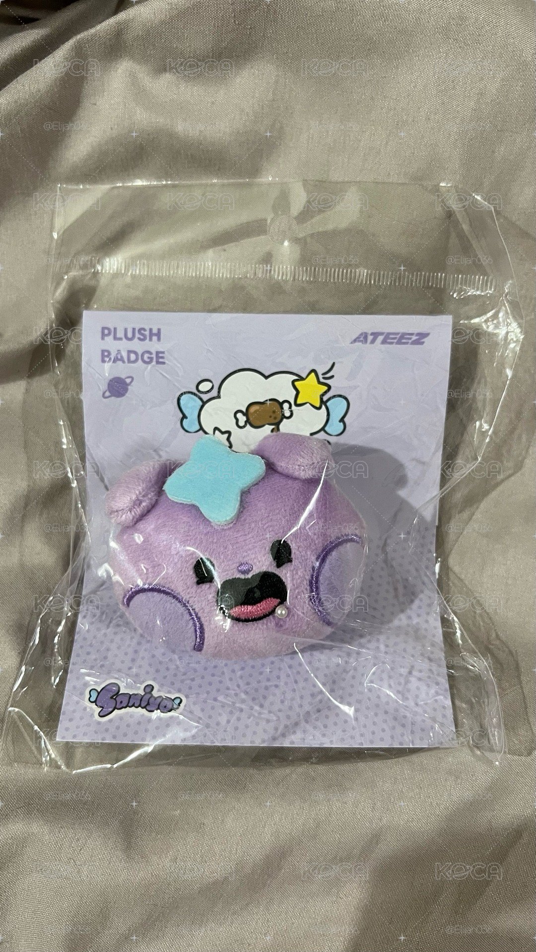 MIGHTEEZ Wonder Room POP-UP 崔傘 毛絨徽章