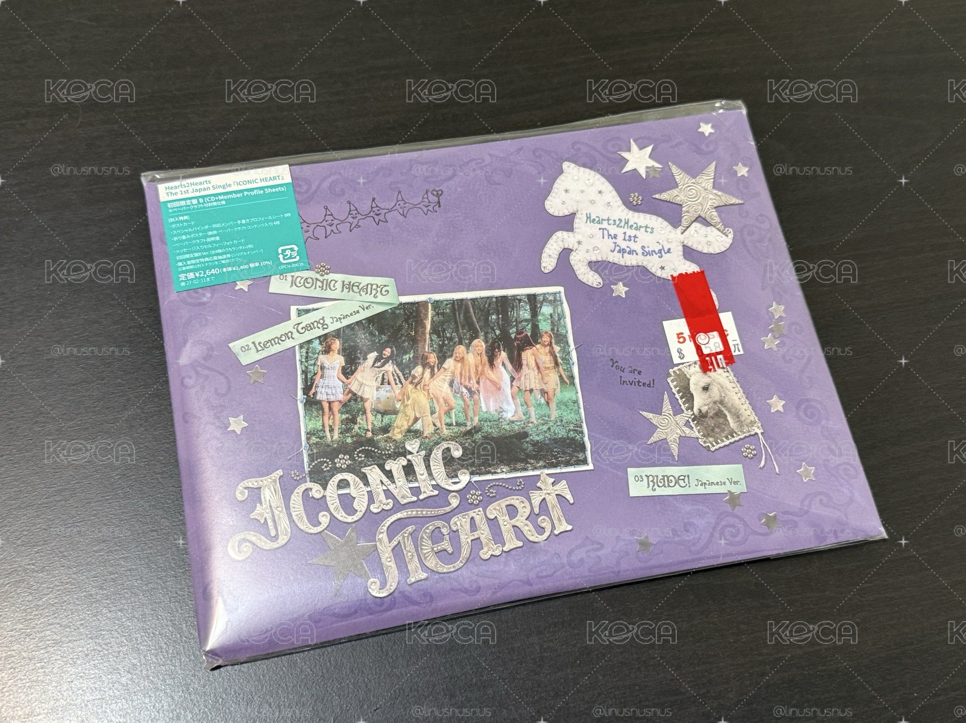 Hearts2Hearts JP單一 初回限定B 專輯