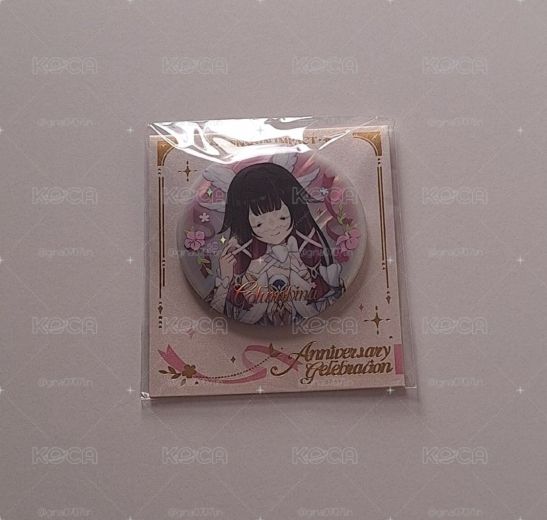 全新未拆 原神 五周年勳章 少女