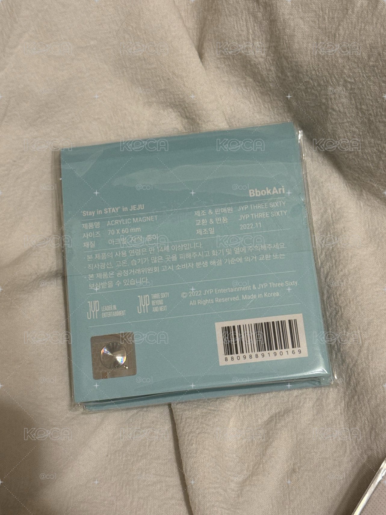 濟州島冰箱貼 燦狼 馥雞
