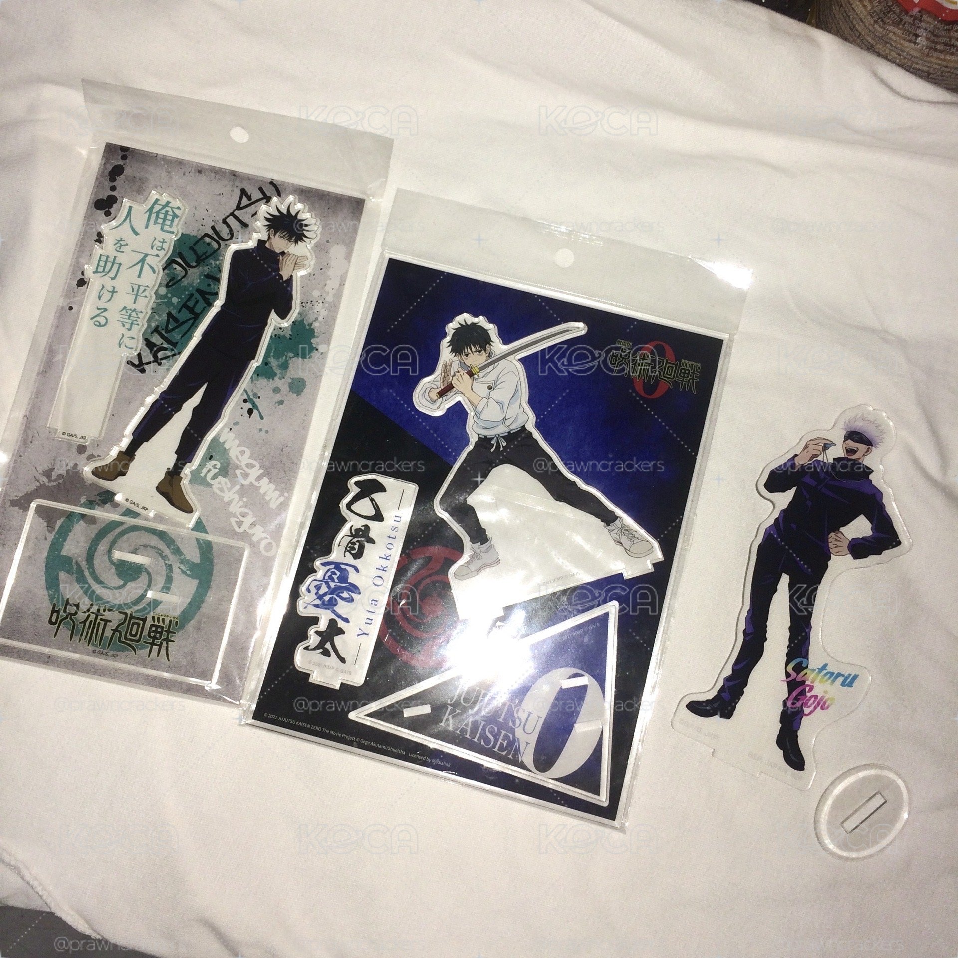 咒術迴戰 立牌 五條悟 乙骨憂太 伏黑惠