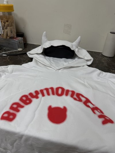 25世巡 日本場周 黑白帽T（L/XL)
