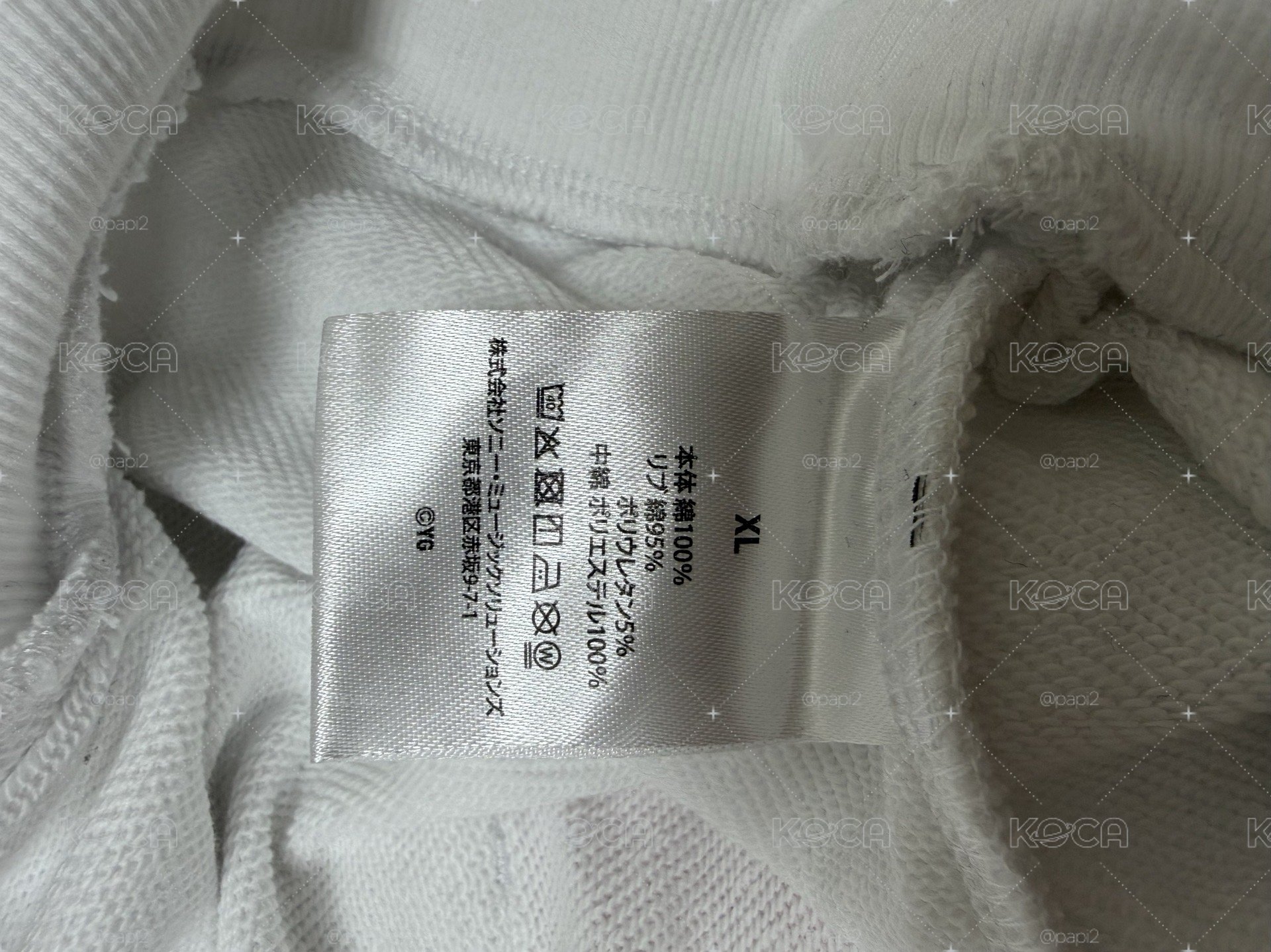 25世巡 日本場周 黑白帽T（L/XL)