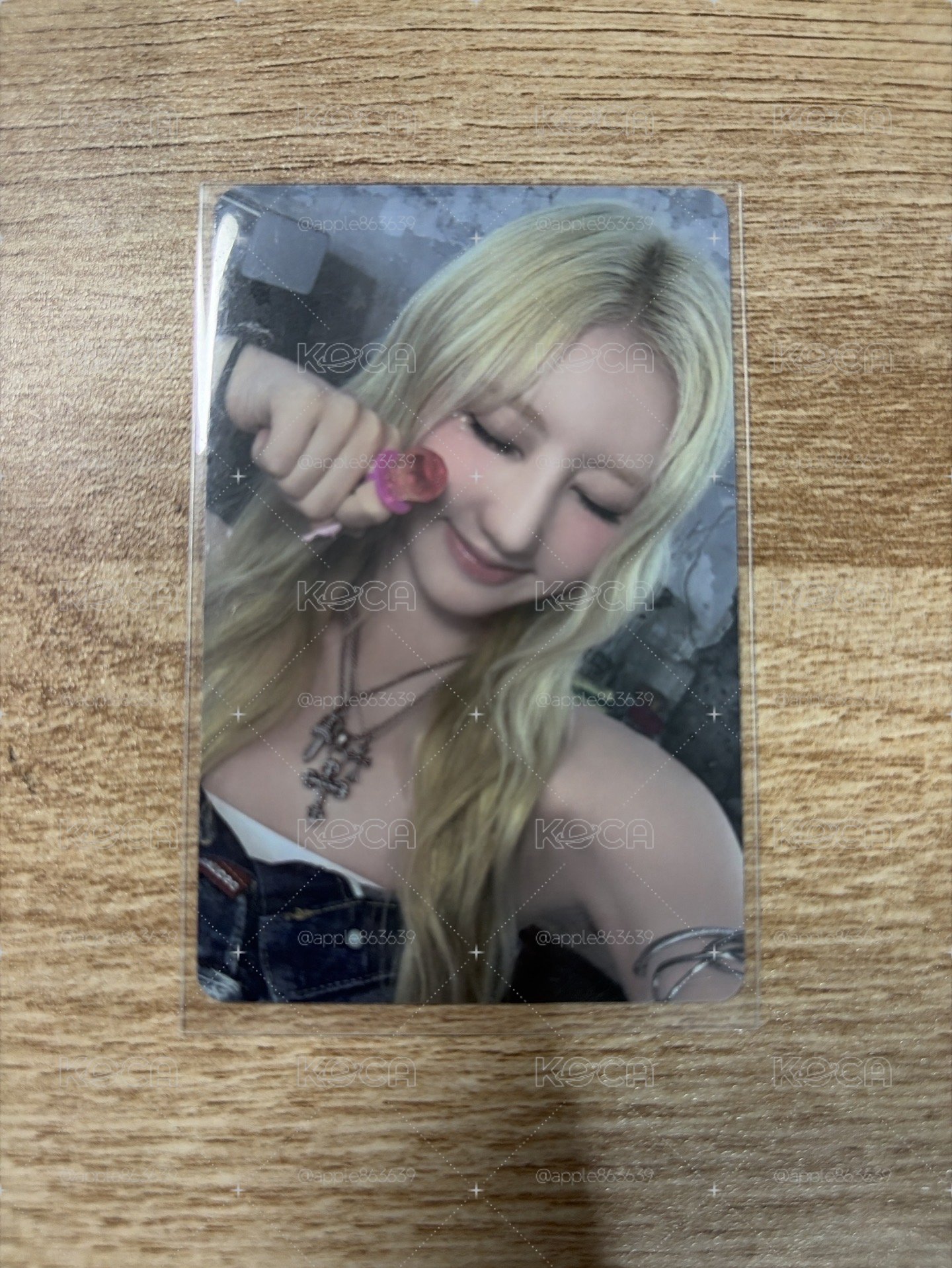 DRIP YT特典戒指閉眼藍