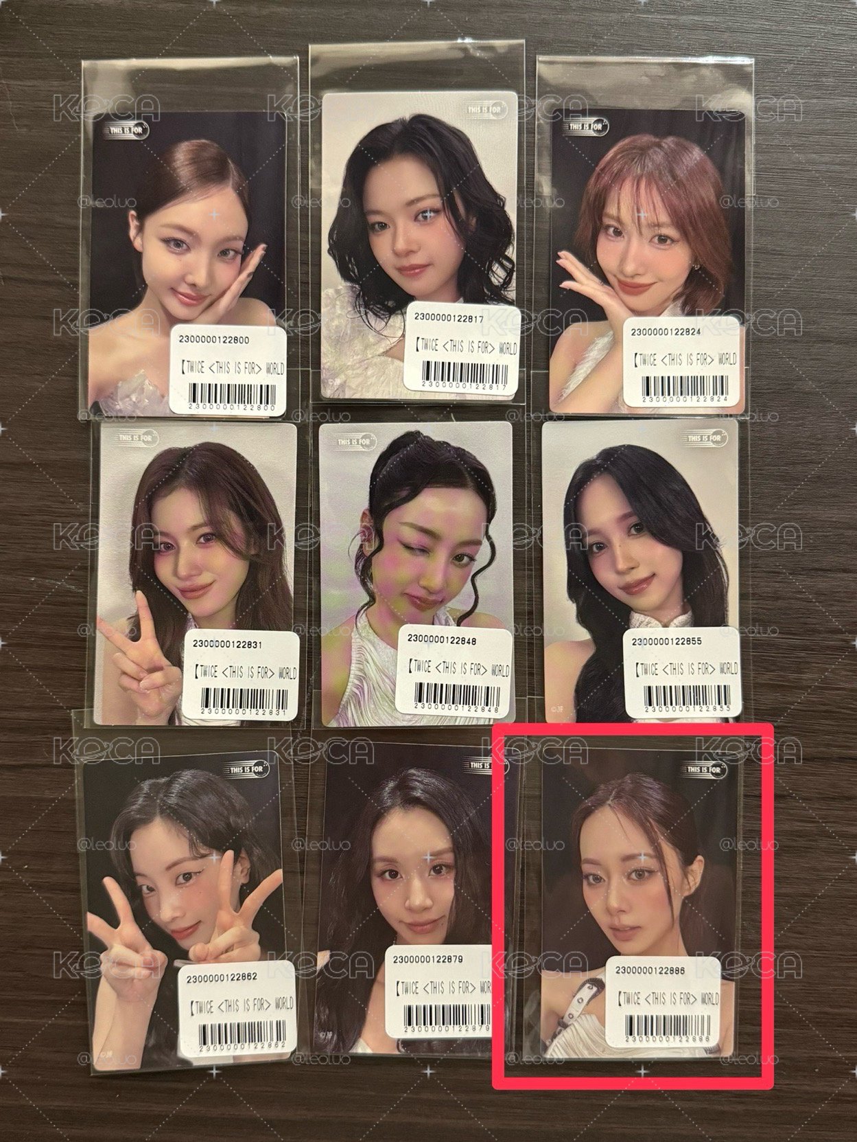 瑜 一番賞卡貼