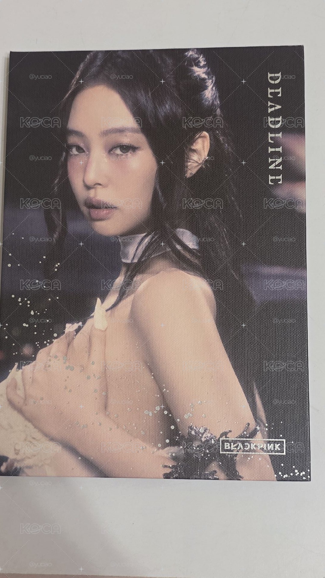 DEADLINE SILVER專輯JENNIE（空專 只有寫真、CD、歌詞卡）