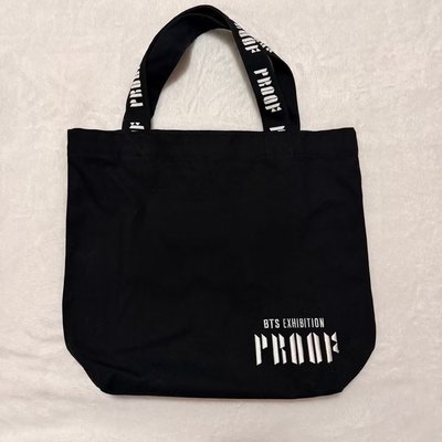 售防彈 BTS 🖤2022 proof 展覽 刺繡帆布袋 9新