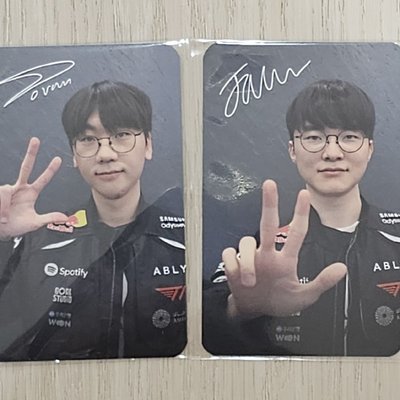 Faker Doran 3週年小卡