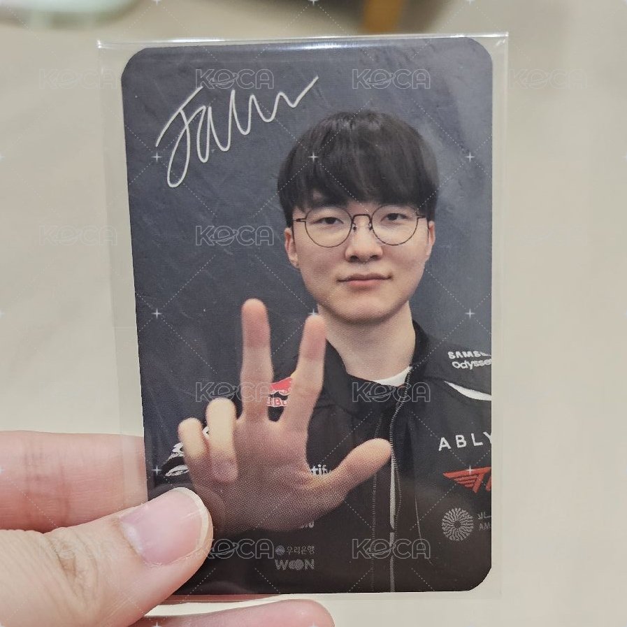 Faker 三週年卡