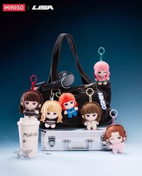 Lisa名創聯名 毛絨吊娃盲盒