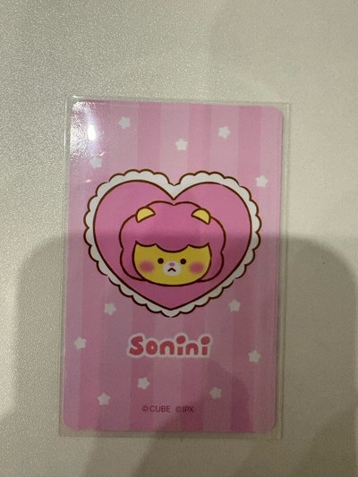 idle mininibaby 小娟隨機卡