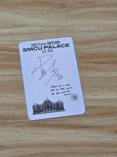 肖俊 WayV 2022 SMCU PLACE 家族版 專輯卡