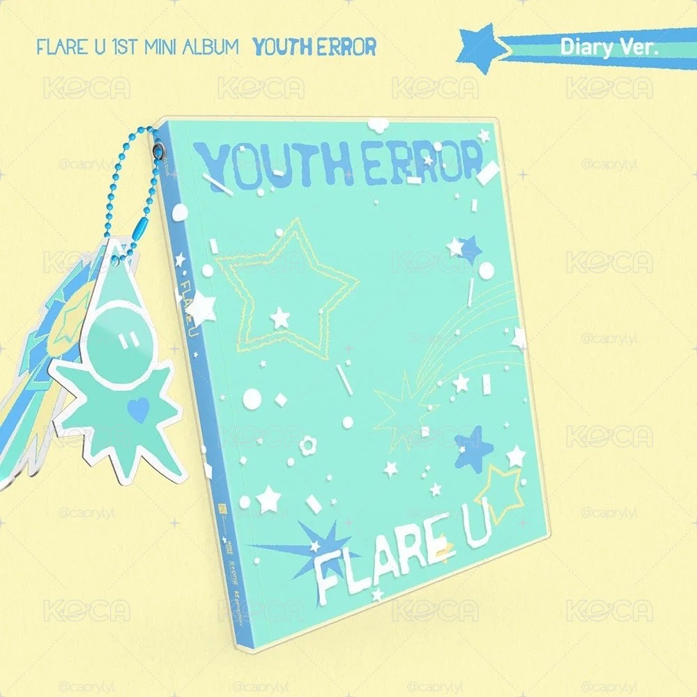 免包手 現貨 全新 未拆專 FLARE U 日記專 PB版 迷你一 YOUTH ERROR Diary 日記 專輯 CD