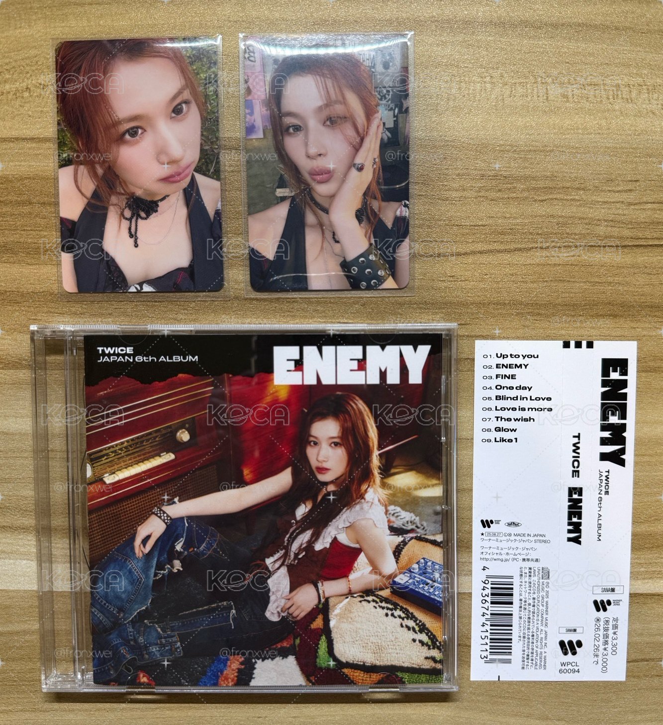 JP正規六 專輯 個人盤 紗