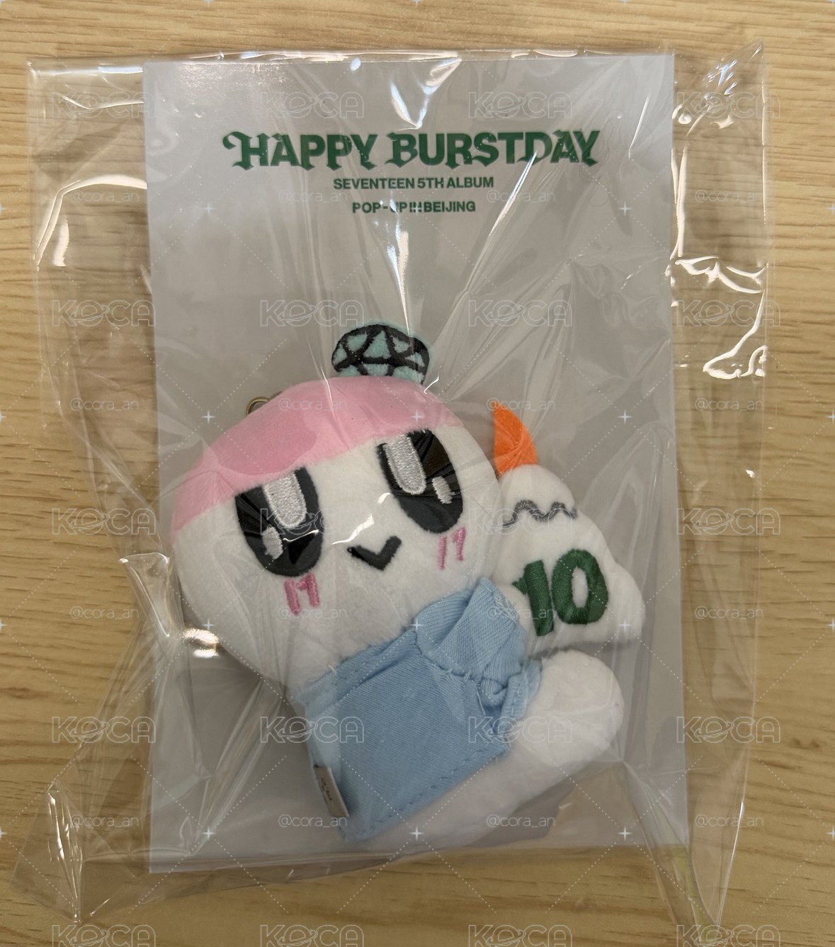 蹦蹦10週年娃娃吊飾
