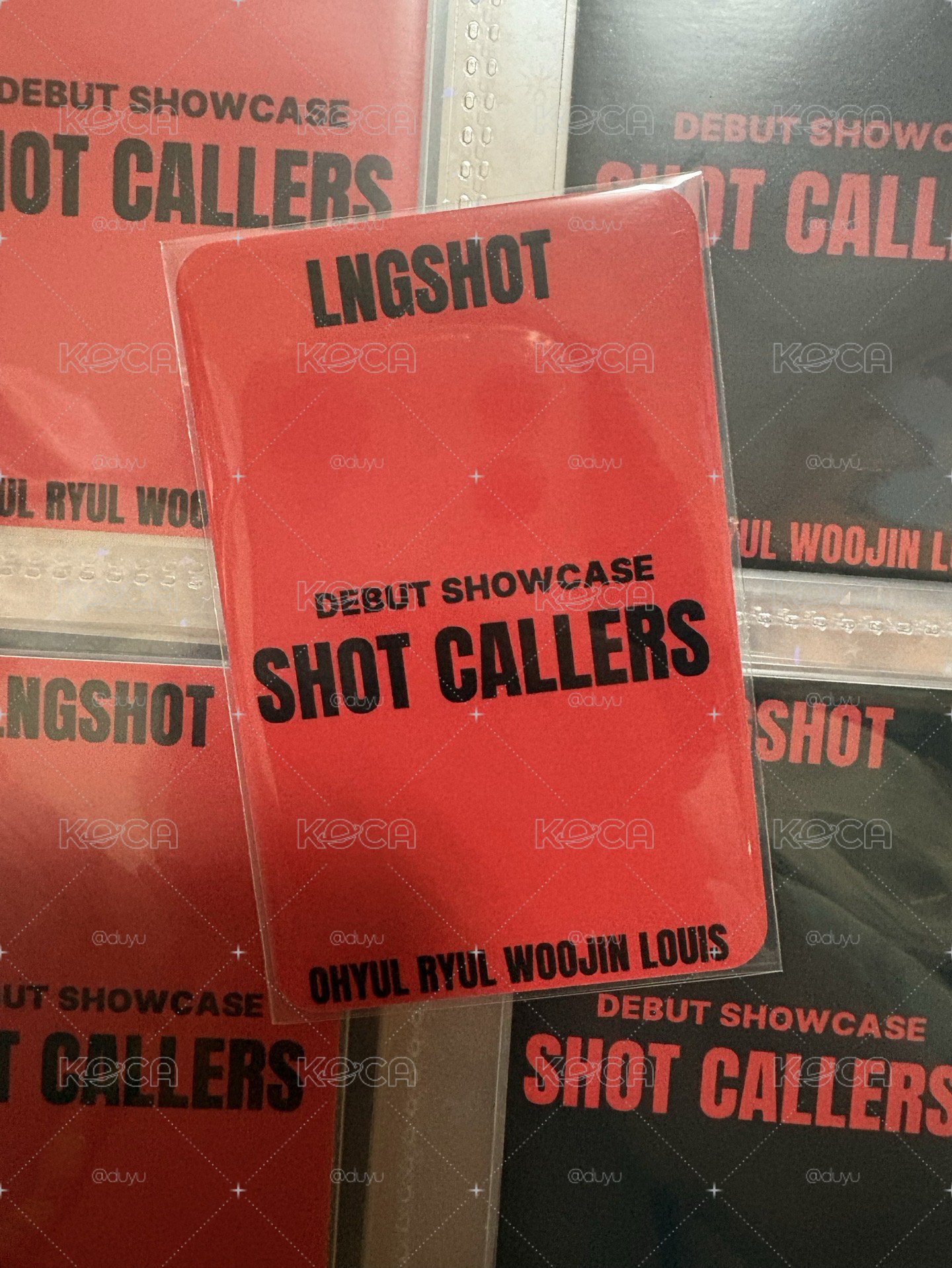 LNGSHOT SC入場卡 金栗Ryul