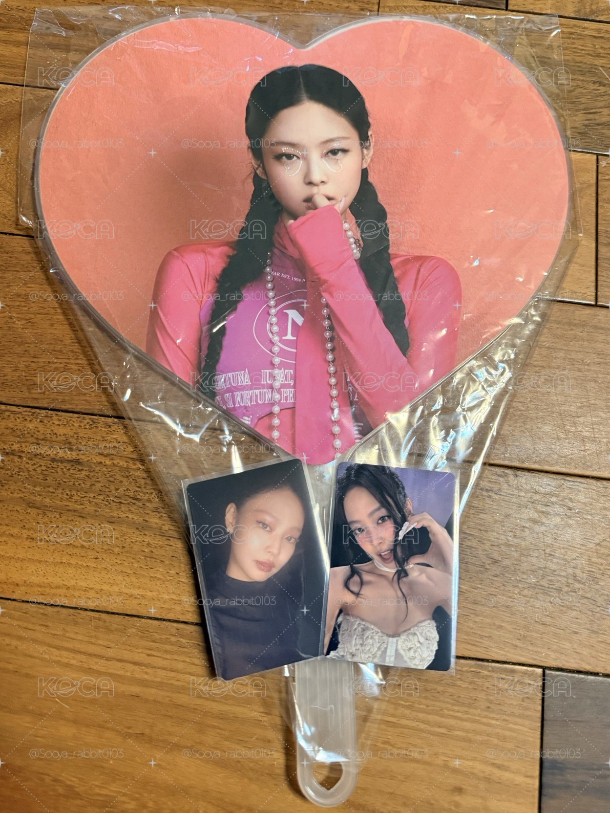 妮 二巡扇子+2張小卡