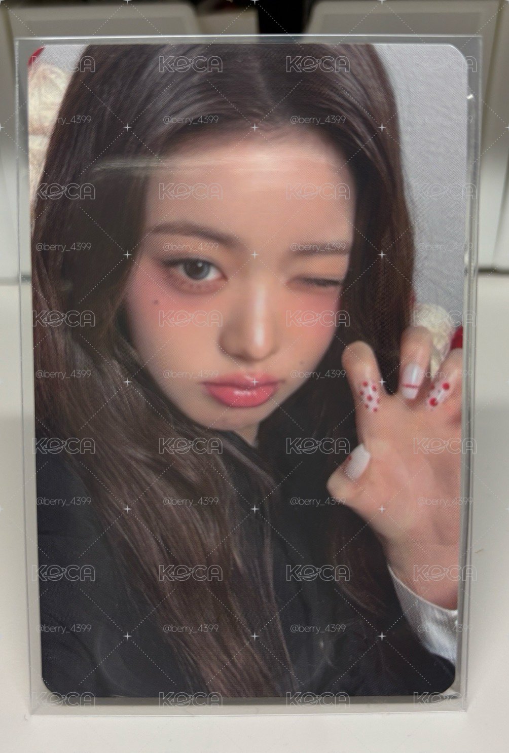 隱眼代言卡