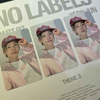 然竣no labels part.02專卡