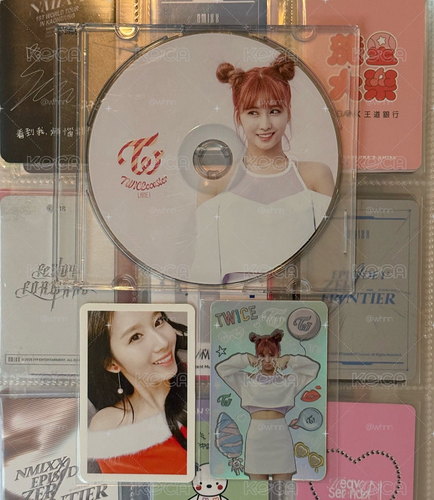 SANA聖誕小卡+MOMO閃卡+CD