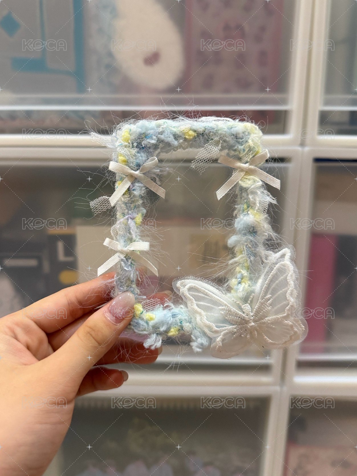 混毛線卡套 未使用過