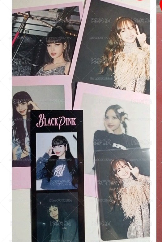 lisa 2巡 周邊卡照片包組set
