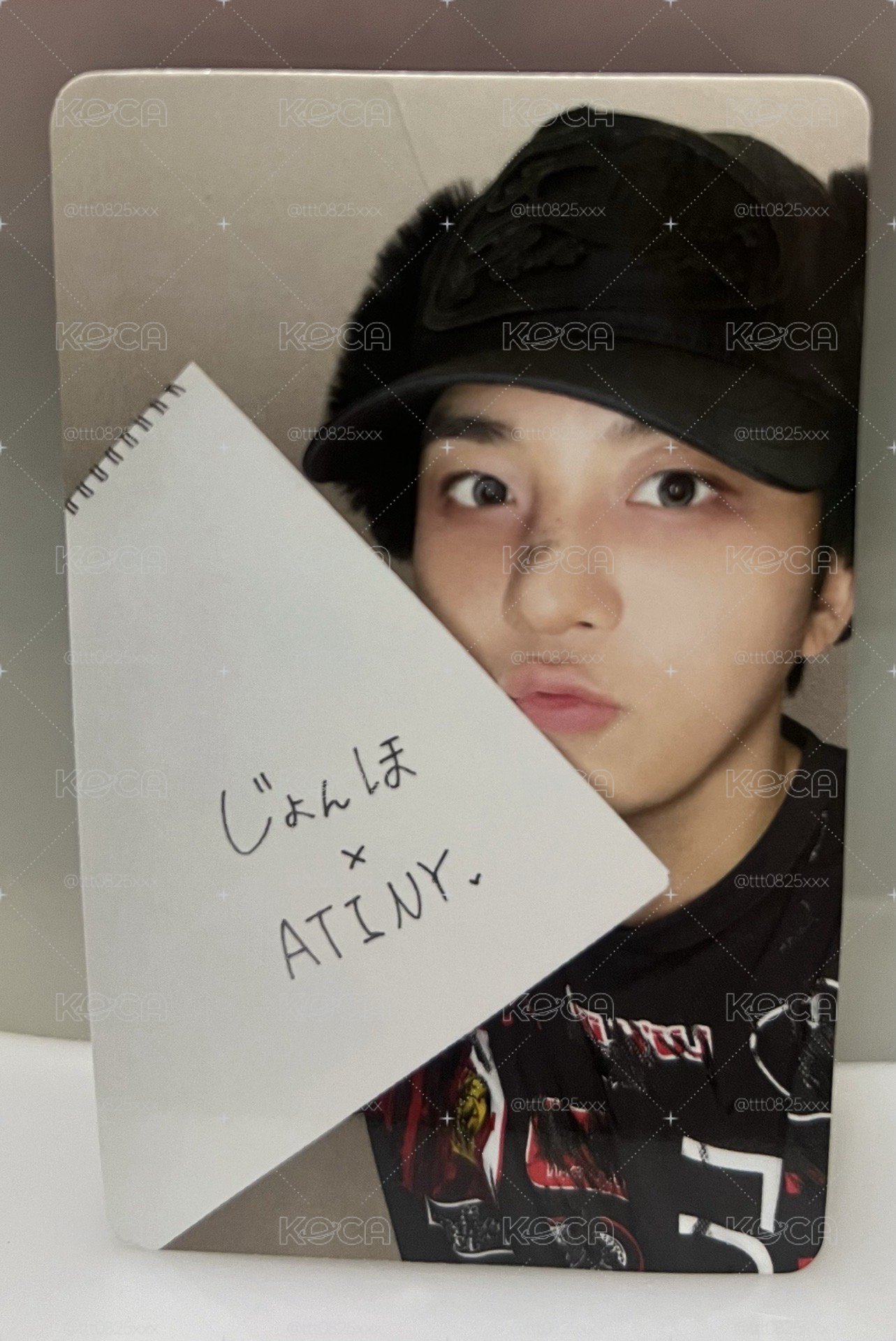 BAD (JP ver.) ATEEZ JP FC 特典卡 