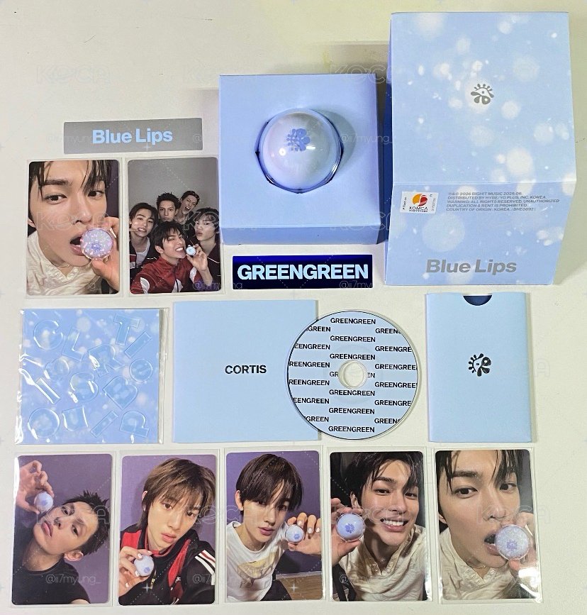 迷二 'Blue Lips' Lip Balm ver. 專輯卡 