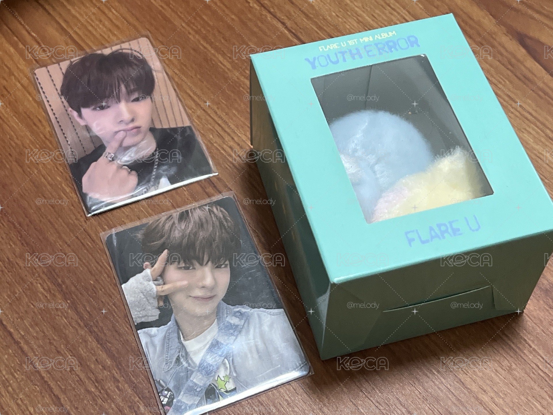 YOUTH ERROR 官方MD 指偶 FINGER PLUSH KEYRING SET