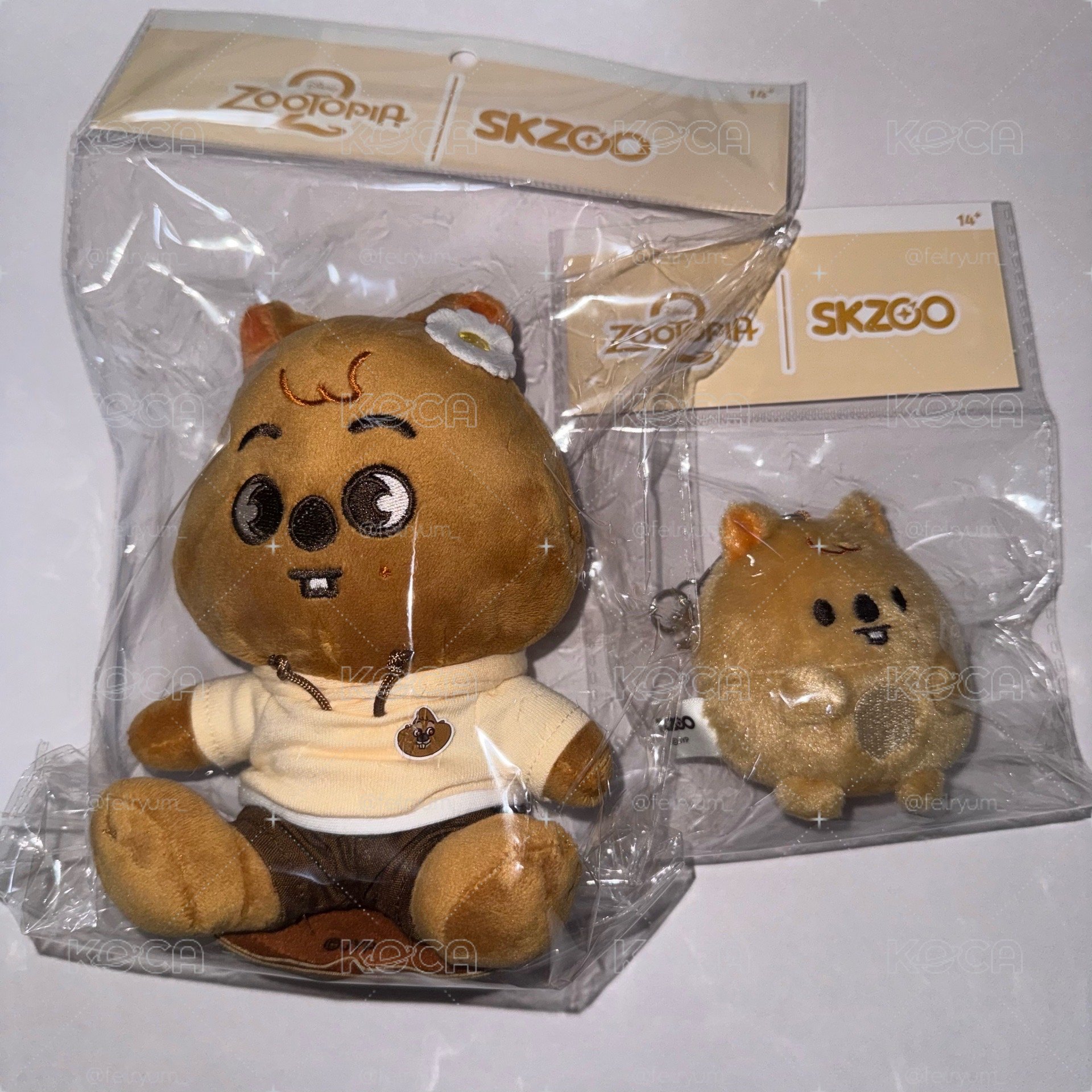 𝙎𝙩𝙧𝙖𝙮 𝙆𝙞𝙙𝙨🎼<ZOOTOPIA 2 x SKZOO>娃娃+吊娃｜Quokka城