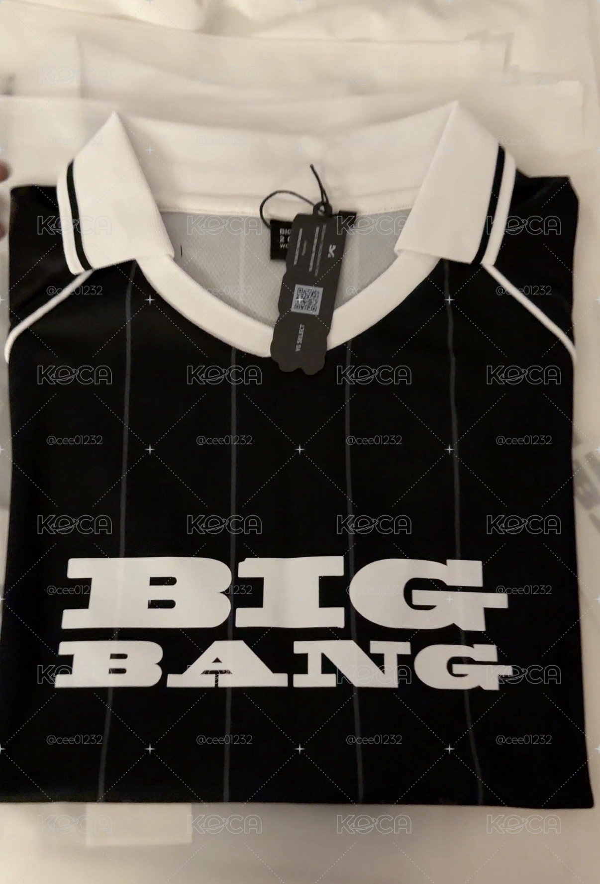 BIGBANG 20週年演唱會場週 球衣L 送滿額卡一套