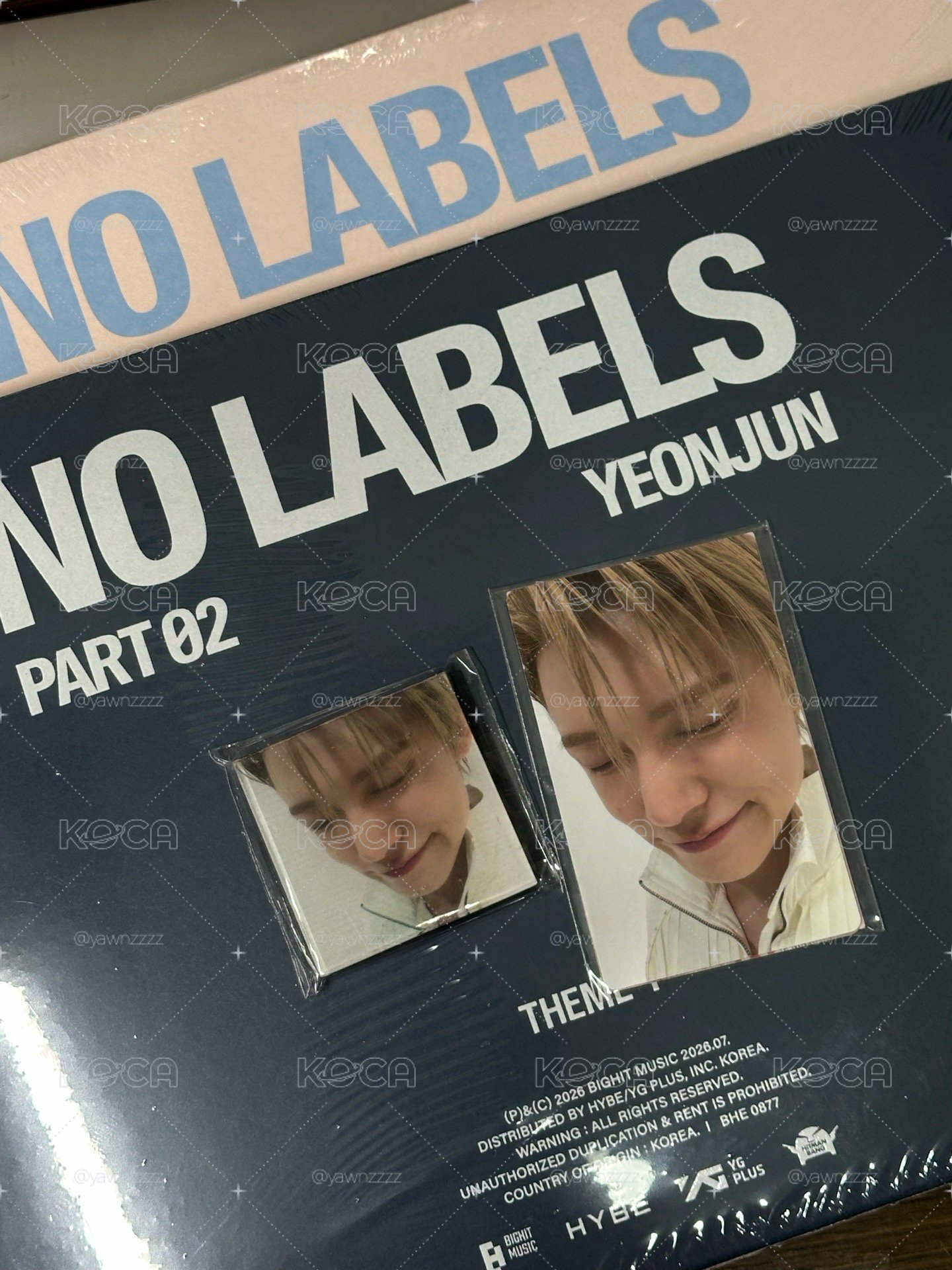 YJ solo2 專輯+特典