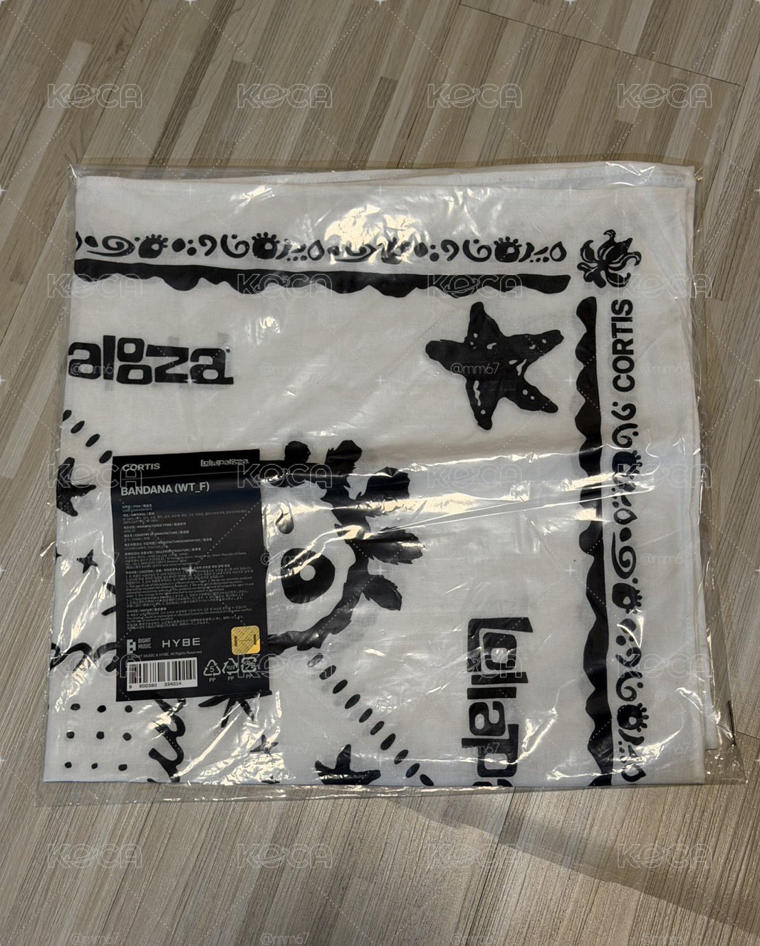 CORTIS Lollapalozza限定 頭巾/方巾