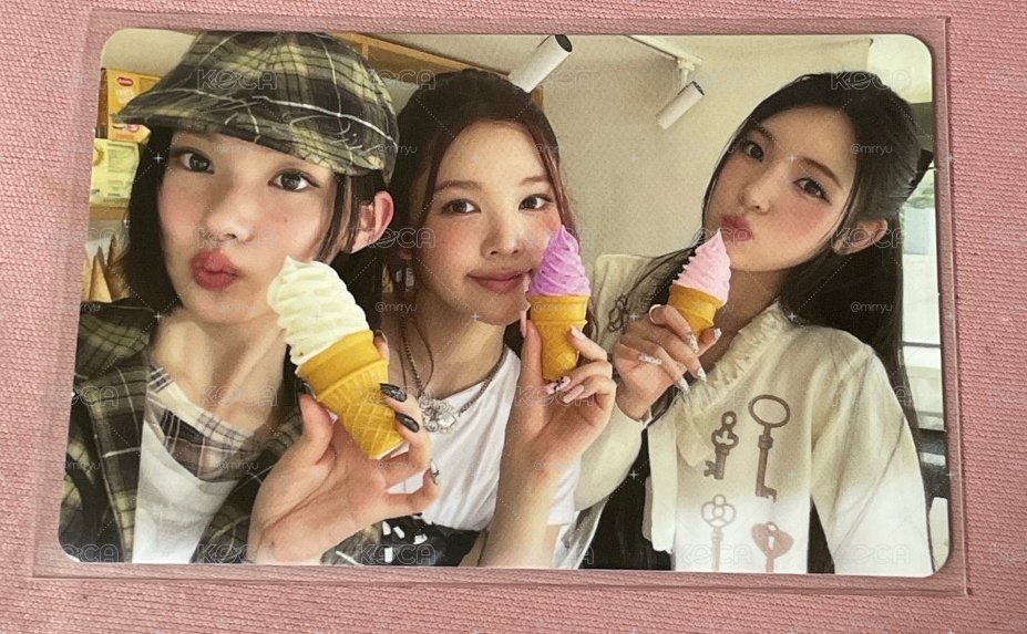 Heart2hearts 小組卡 jiwoo Ana Yuha Focus 專輯卡 HL ver.