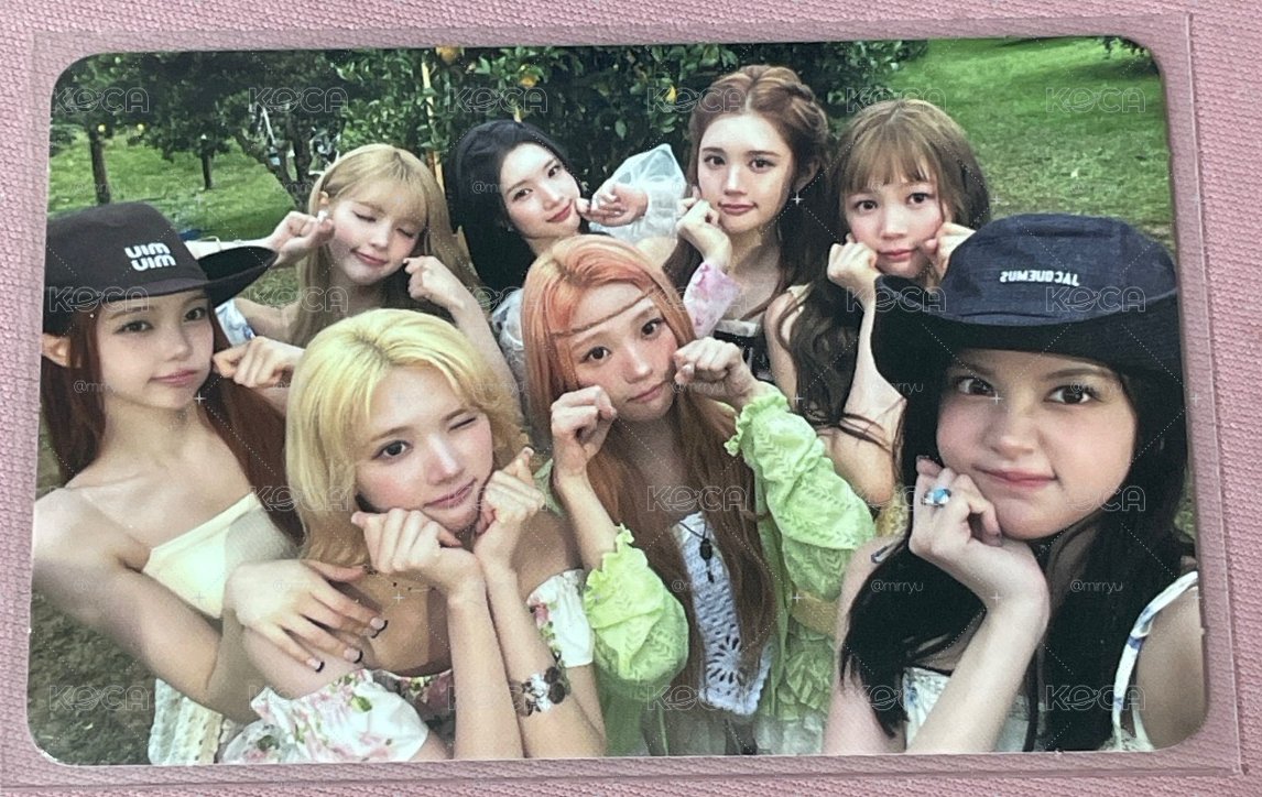 heart2heart 迷二 專輯卡 Sticker Ver. 團卡