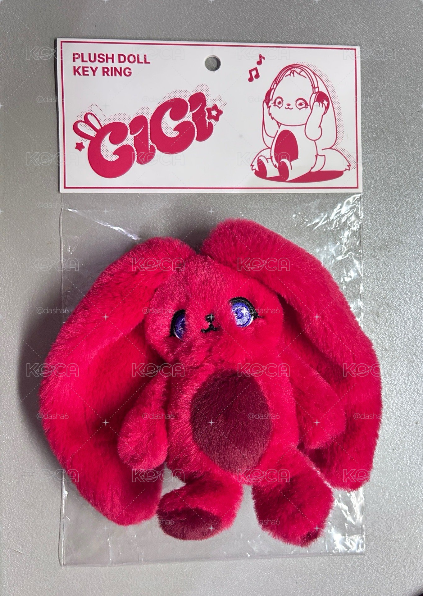 Gigi吊飾娃娃 無小卡