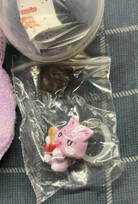 隨機紫貓公仔吊飾