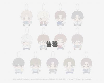 出清_Seventeen x 三麗鷗聯名娃娃
