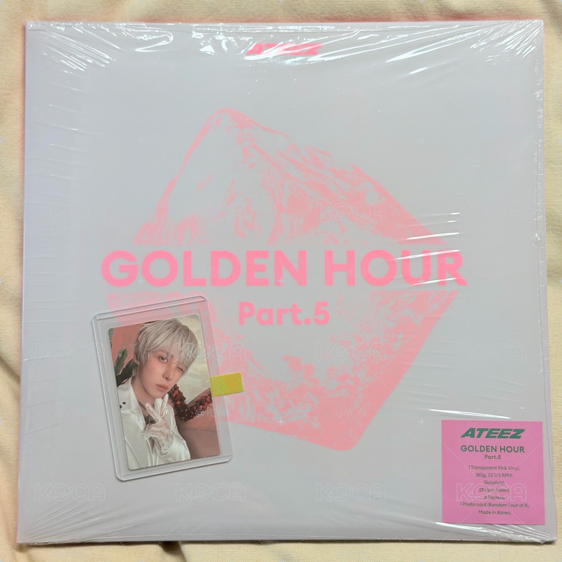 GH5 黑膠唱片 Pink LP ver.+潤專卡