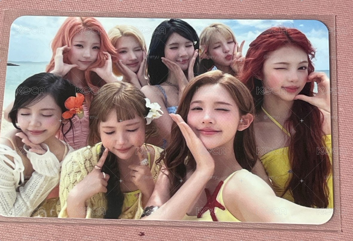Heart2hearts 團卡 包包卡 迷二 專輯卡 Summer Kit Ver. 團卡