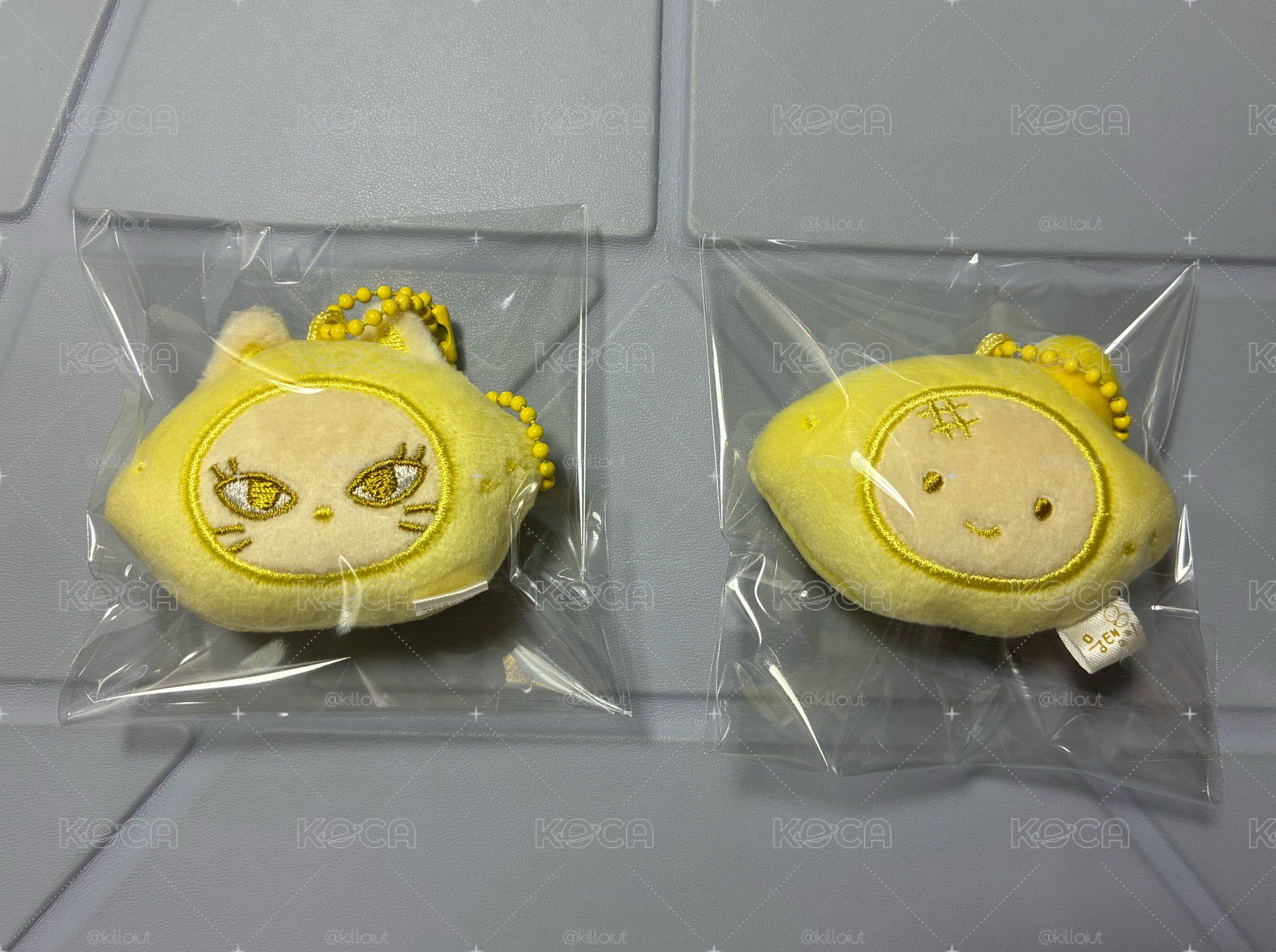 aespa LEMONADE 快閃 檸檬扭蛋吊飾娃 冬 吉