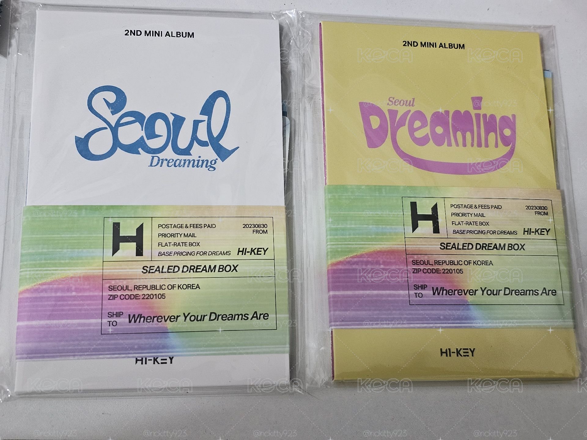 H1-KEY SEOUL DREAMING POCA 電子專 未拆專 一套