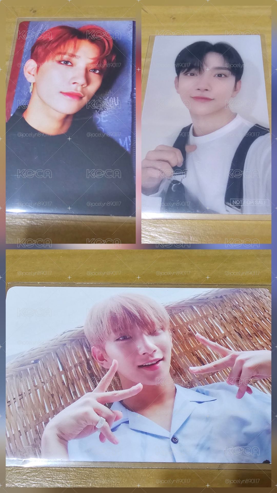 SEVENTEEN 圓秀雙人卡 Ideal cut+知秀小卡*3