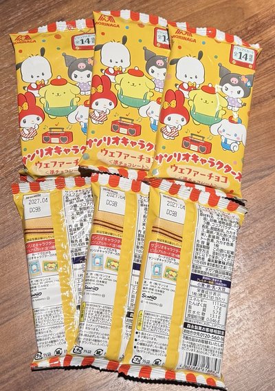三麗鷗角色威化巧克力