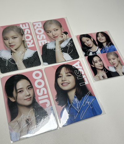 blackpink Oreo代言卡
