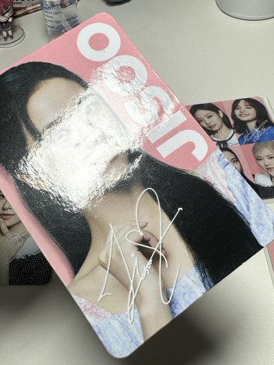 blackpink Oreo代言卡