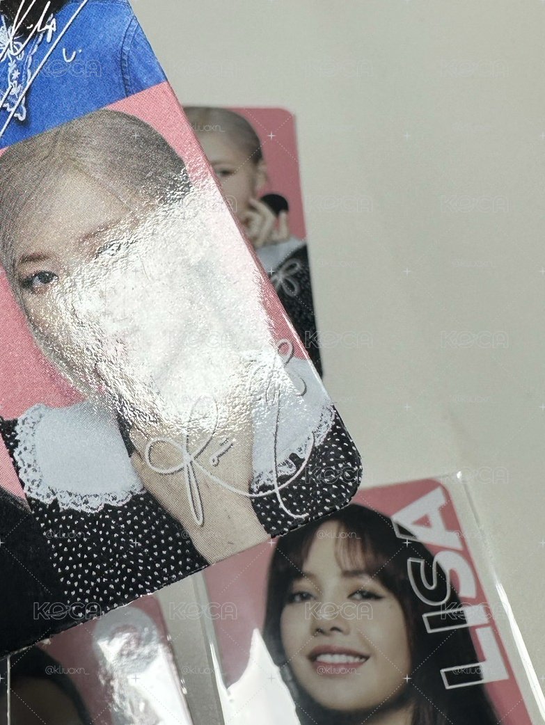 blackpink Oreo代言卡