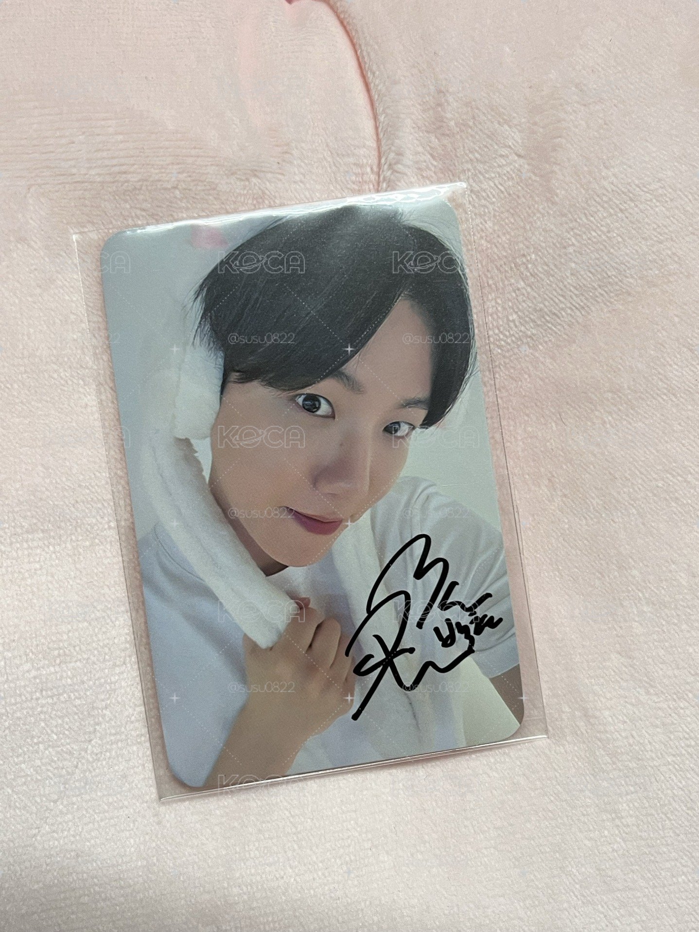 伯賢 親簽 特典卡