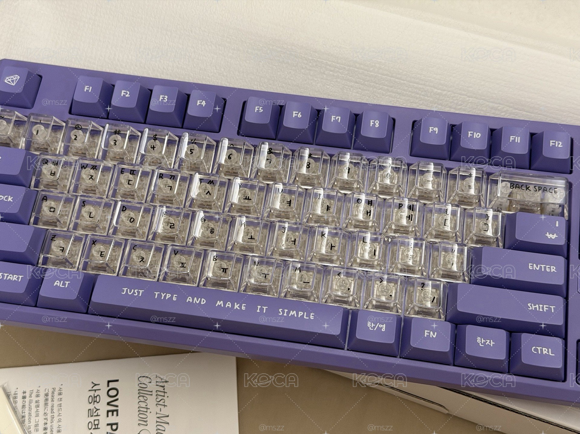 圓佑自製周邊鍵盤⌨️含歷程小卡